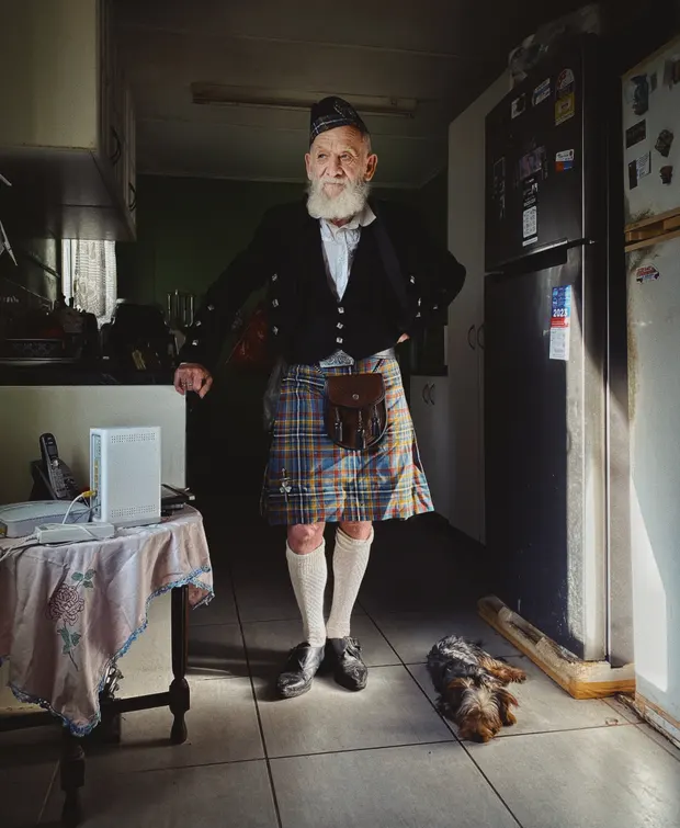“Nous sommes entrés dans sa cuisine et il a parlé de kilts”: la meilleure photo de téléphone de Glenn Homann
