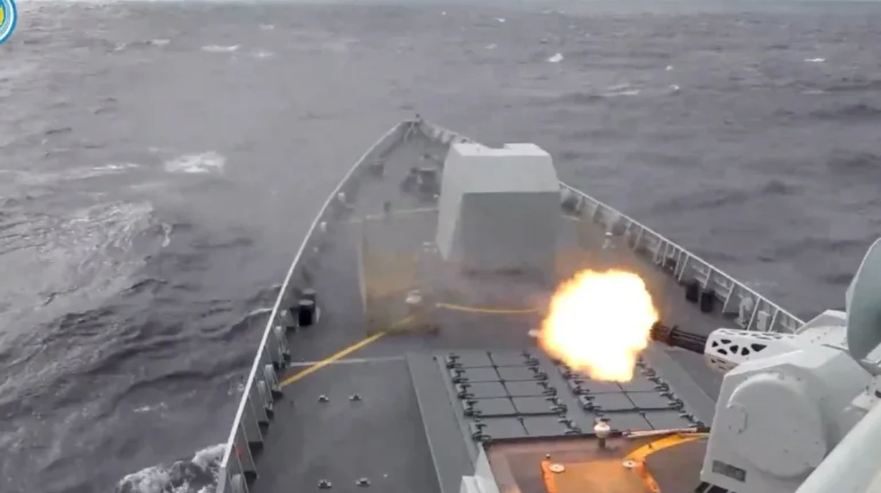 China launches major military exercises around Taiwan with live fire as a warning