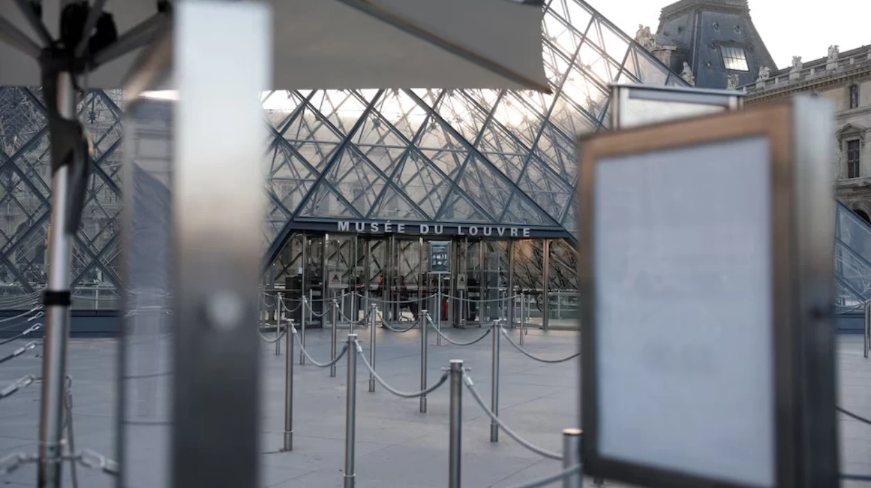 France's Louvre museum closed as workers begin rolling strike