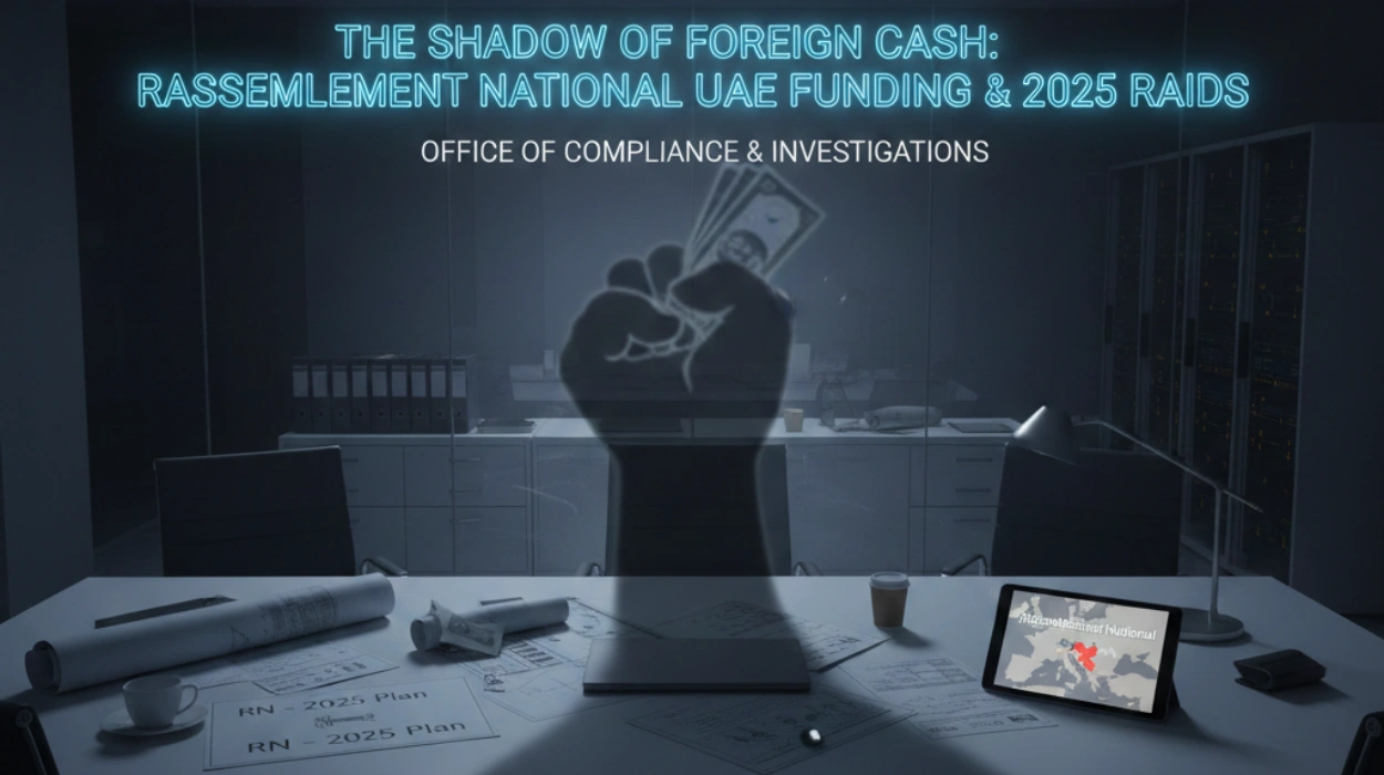 L'Ombre de l'Argent Étranger Financement RN par les Émirats et Perquisitions de 2025
